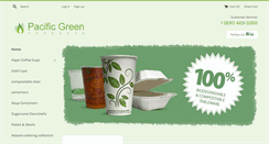 Desktop Screenshot of pacificgreenproducts.com