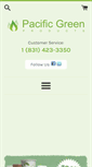 Mobile Screenshot of pacificgreenproducts.com